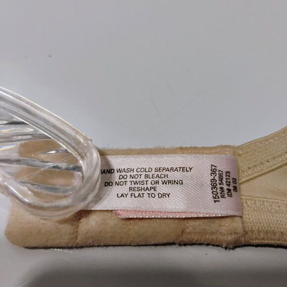 Victorias Secret Like New 34B Y2K Vintage Unlined Full Cups Underwire Tan - Picture 10 of 12